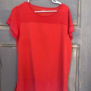 Loft Coral Medium Shirt